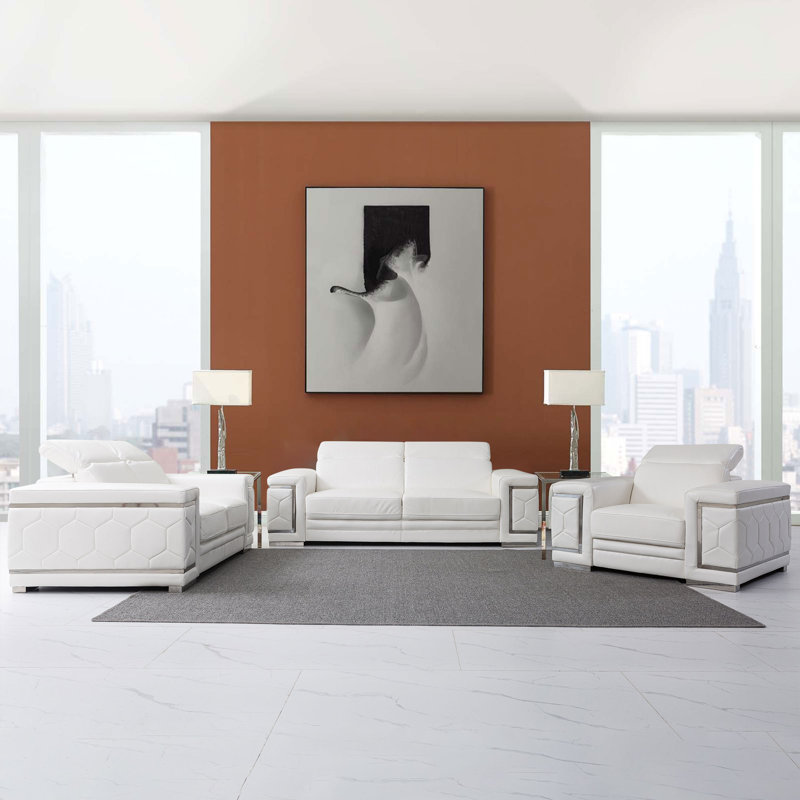Wayfair leather sofa and loveseat discount